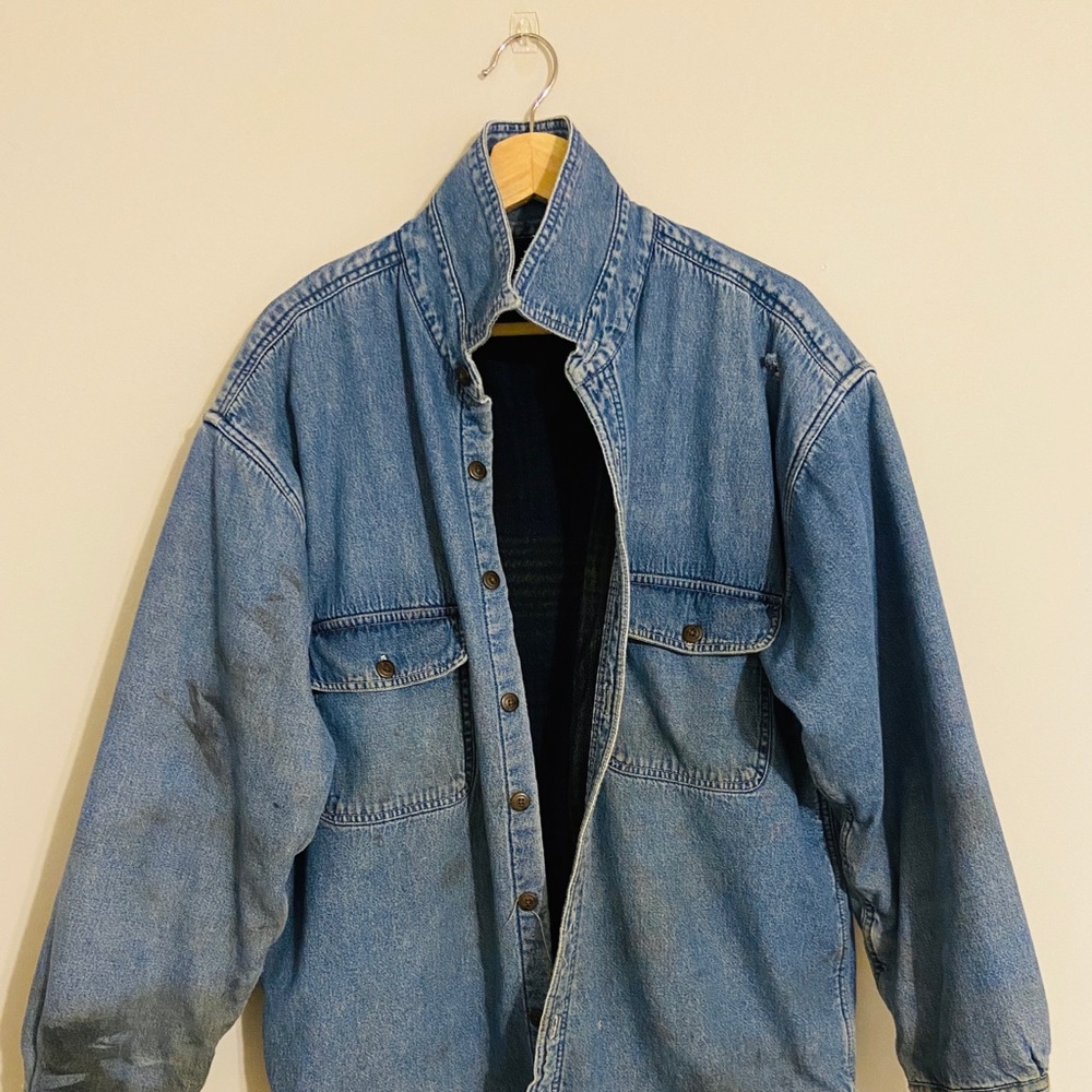 Vintage workman shirt jacket